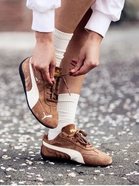 Puma Speedcat Brown Suede Women's Sneakers Size 8.5